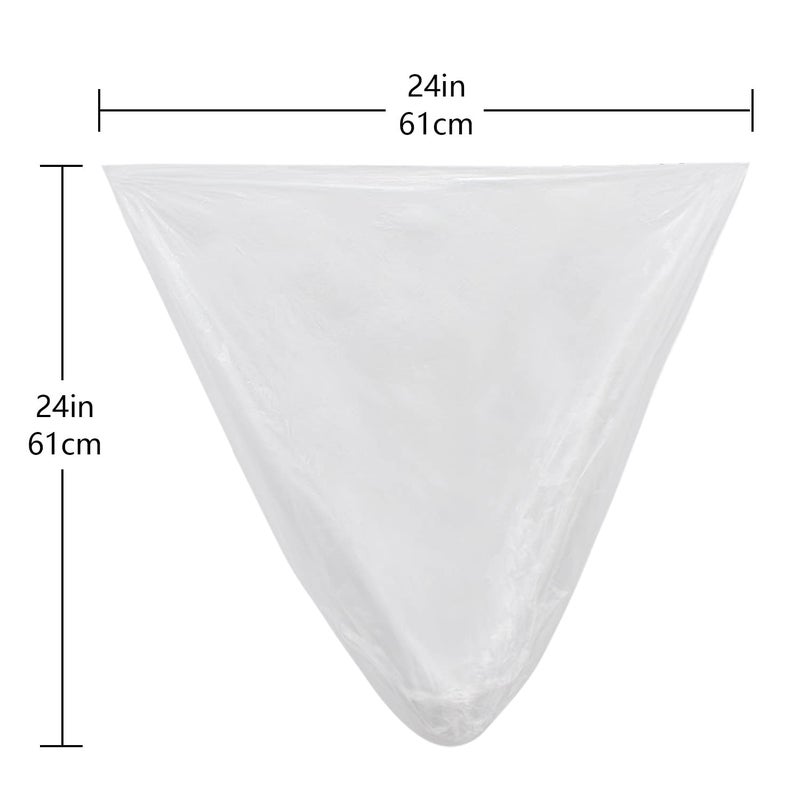 TYPLASTICS Trash Can Liner - Wholesale 1000 Count Garbage Bags on Perforated Roll 7-10 Gallon Multipurpose for Office Bathrooms Business Home Commercial and Industrial Needs 24" x 24" - Image 2